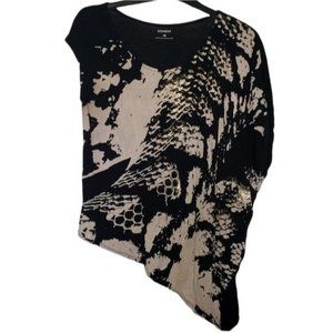 3/$15 Express Abstract Lagenlook Oversized Blouse Size XS